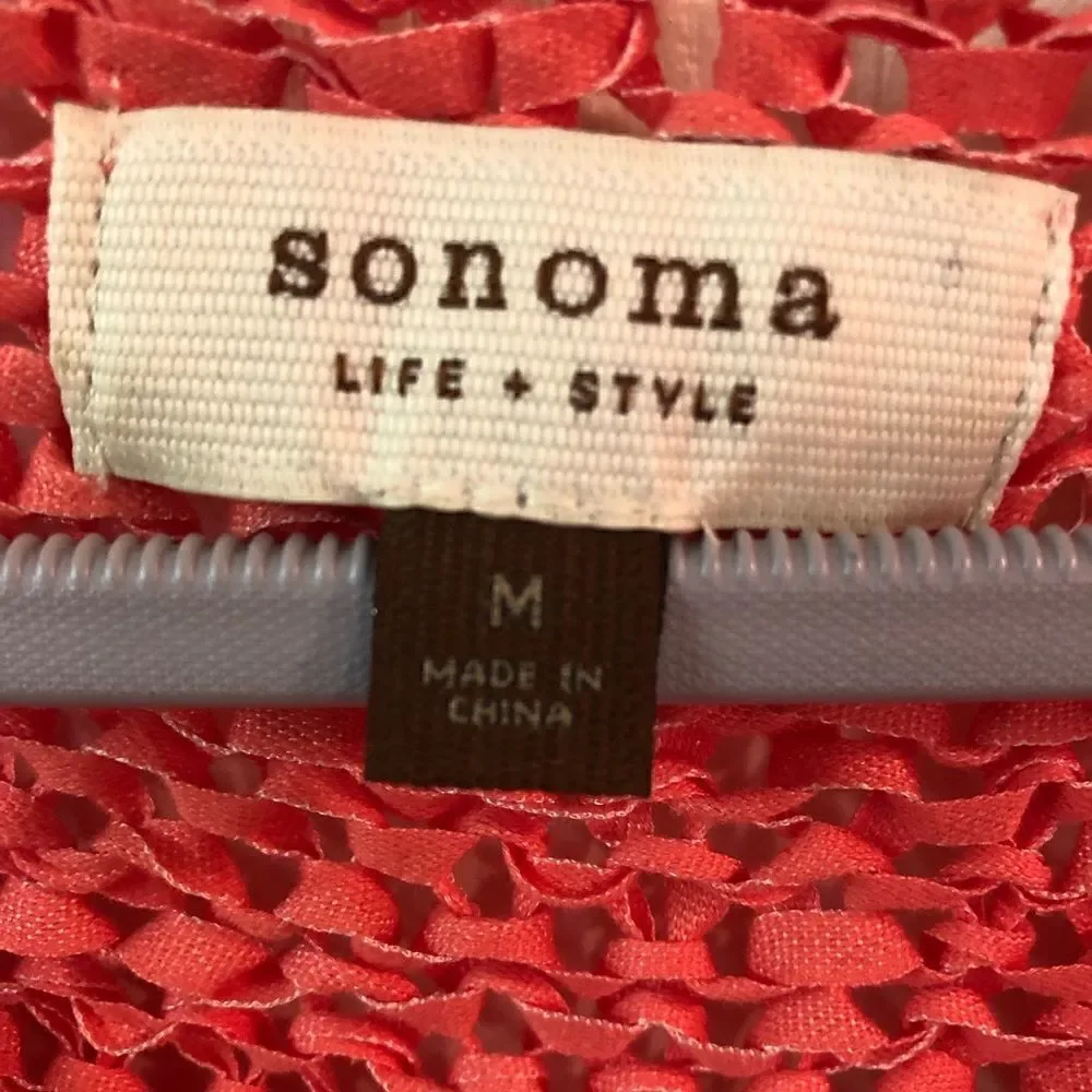 Sonoma loose weave sweater